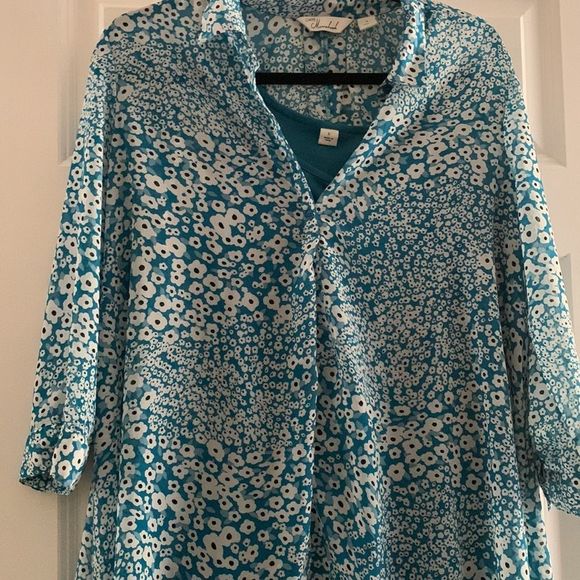 Caffe Marrahesh woman’s Blouse size Large - Picture 4 of 5